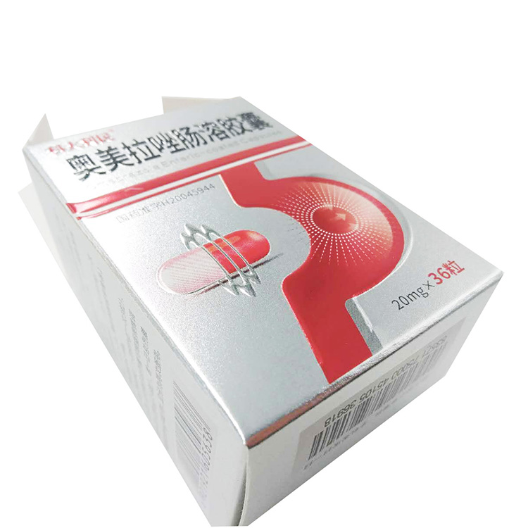 Promotion Household Medicine Carton Box New Design Pills Paper Box